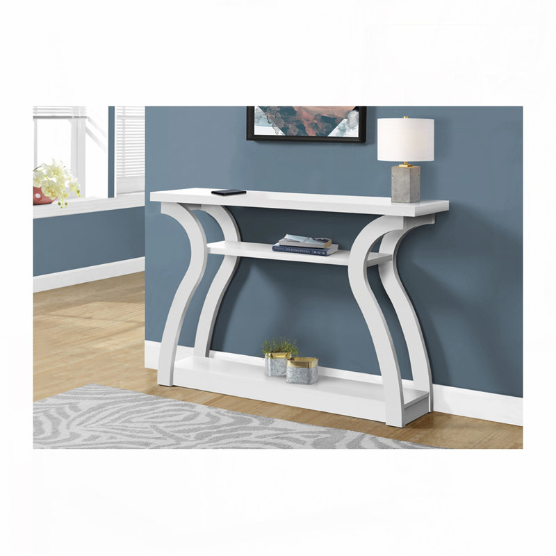 Latitude Run® Wood Console Table With Floor - Wayfair Canada