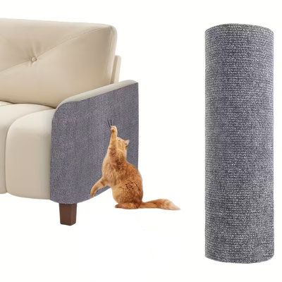 2Pcs Pet Cat Climbing Mat Wall Stickers, Furniture Protector L:39.37" X W:15.75"(Set Of 2)