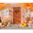 Faux Sunflower Polyester 24'' Wreath