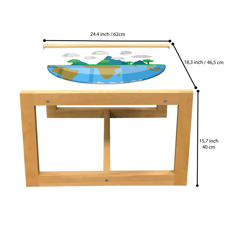 Jamarien Sled Coffee Table, 62cm H x 46cm W x 40cm D