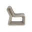 Fauteuil d'appoint rembourré - gris