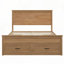 Lit plateforme moderne avec 6 tiroirs-493318038