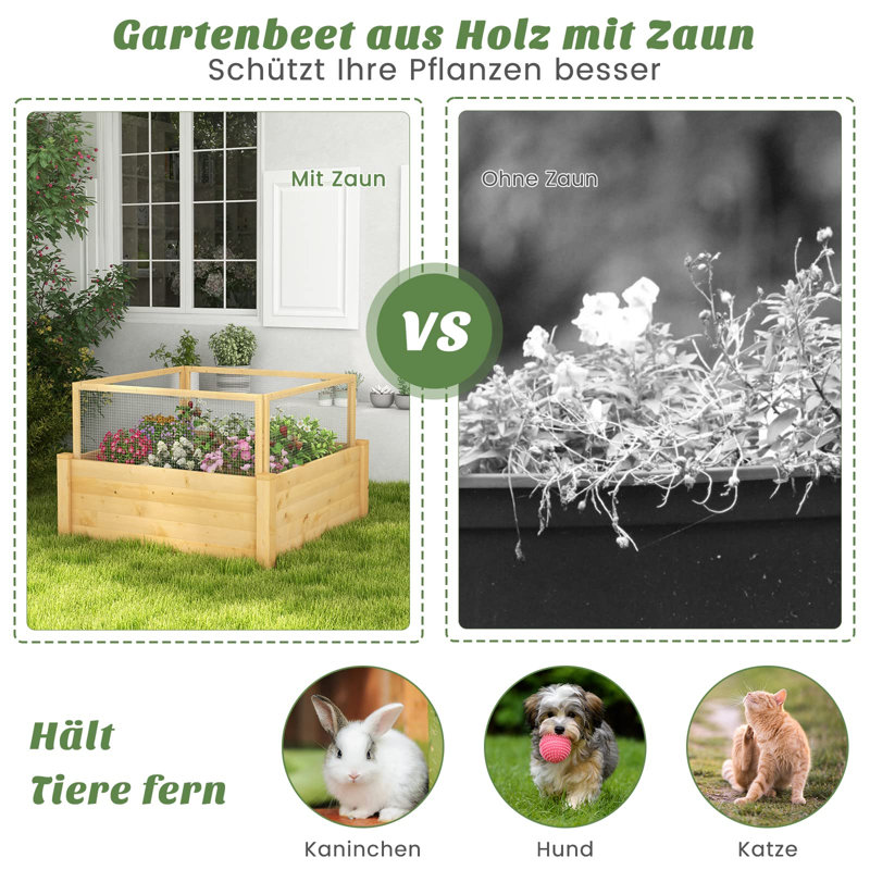 Holubice Wood Planter Box