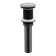 Pop-Up Bathroom Sink Drain Stopper with No Overflow