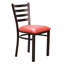 Chaise en métal avec dossier échelle en simili cuir gensingh-933248451-828861689