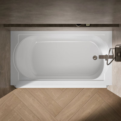 Memoirs Alcove 60" x 33.75" Soaking Bathtub