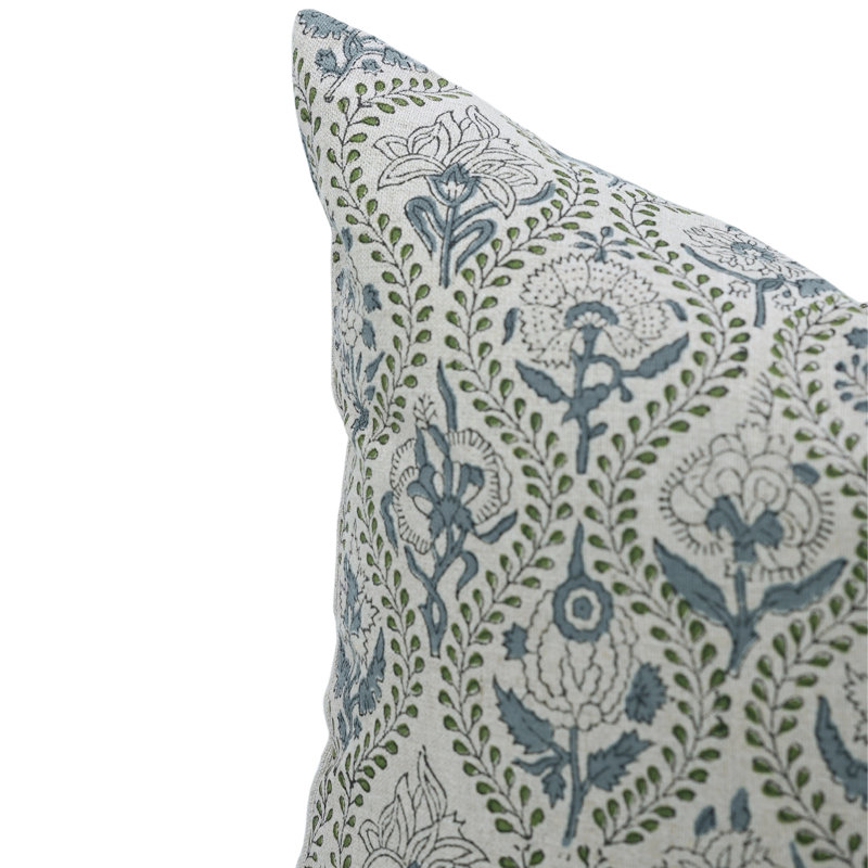 Housse de coussin en tissu Fab lin, H 20 po x l 20 po