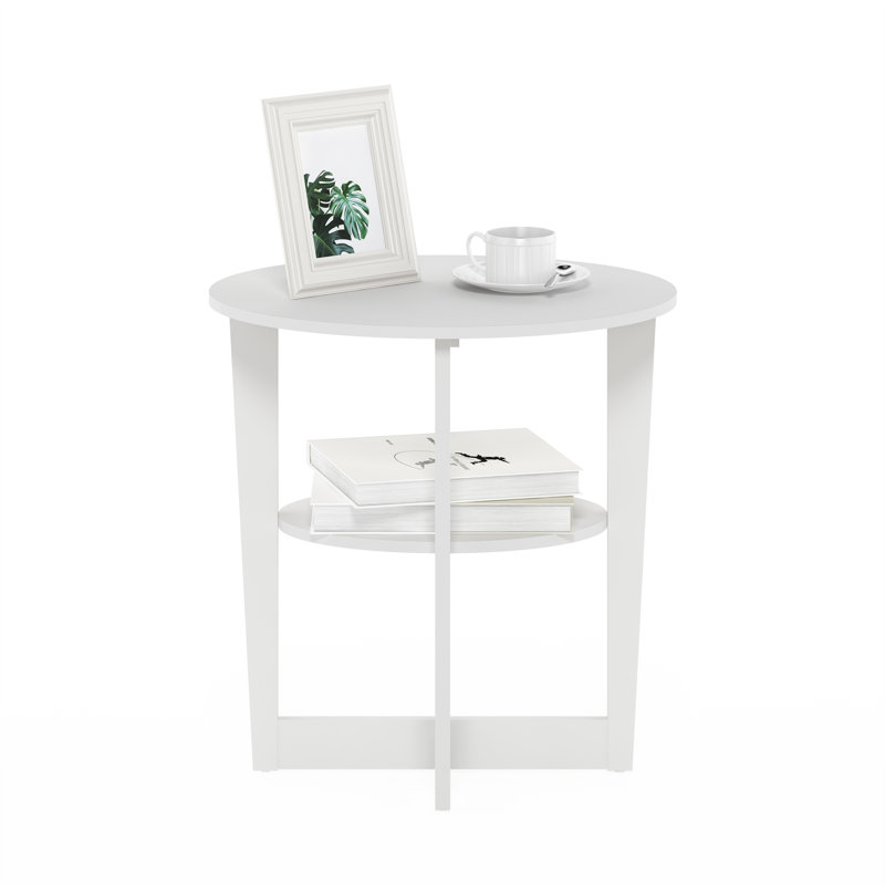 Lansing End Table, Whtie