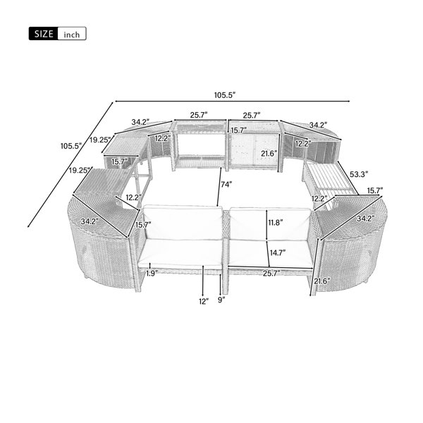 Dimensions du produit