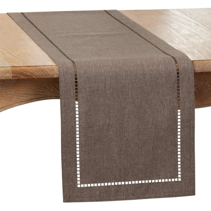 Chemin de table 14 pi, L 120 po x l 14 po, Gris anthracite