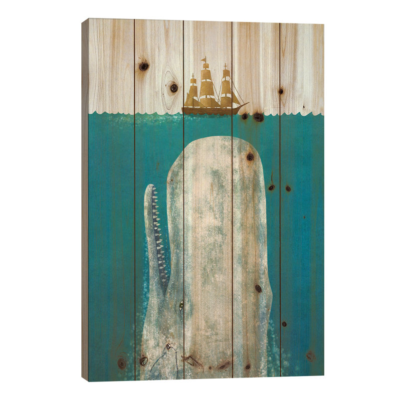 " The Whale " by Terry Fan, 26" W x 40" H