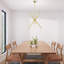 Poco 8 Light Metal Dimmable Sputnik Chandelier-1382517876