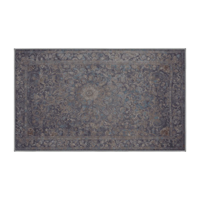 Machine Washable Pink Area Rug