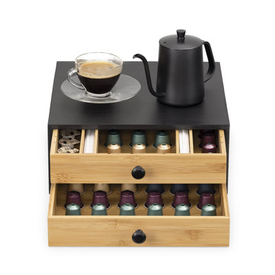 Ebern Designs Owais 72 Pod Kaffeekapsel-Aufbewahrung
