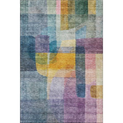 Premium Machine Washable Albarran AMF1113 Modern Rug
