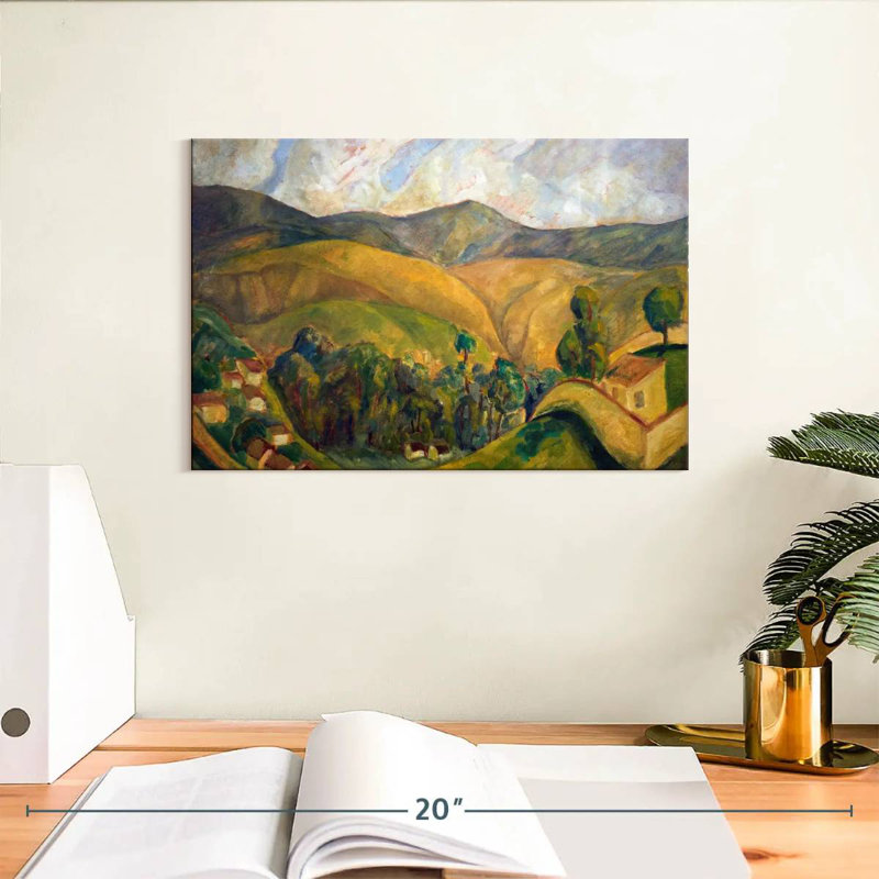Alvord, paysage, 1970, H 8 po x l 12 po