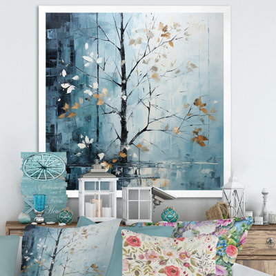 Feuilles d'érable au clair de lune