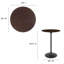 Table de bar Modway Lippa-990613104-990613119-990613118