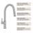 Pull-Down Kitchen Faucet With 2-Function Sprayer, Pre-Installed Hose And Mounting Hardware-113431400