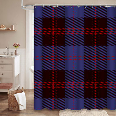 Rideau de douche Tartan