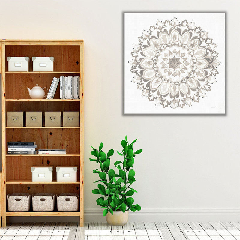 Mandala Delight II - reproduction d'art sur toile, H 20 po x l 20 po