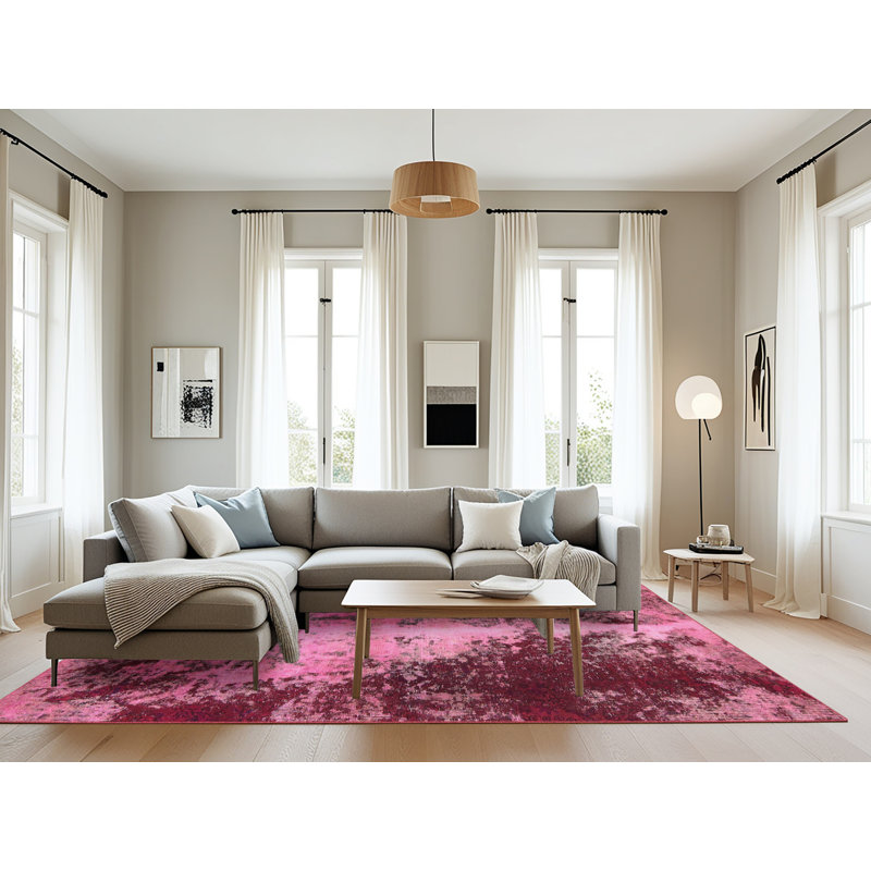 Tapis abstrait moderne 757, Rectangle 8 pi x 10 pi