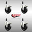 Jeu de roulettes extensibles en caoutchouc souple-92143007