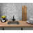 11.7" X 11.7" Polished Glass Mosaic Tile