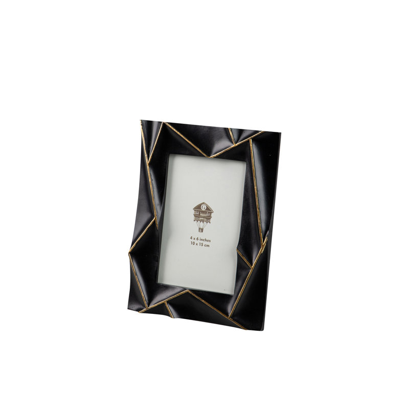 Picture Frame, Black/Gold