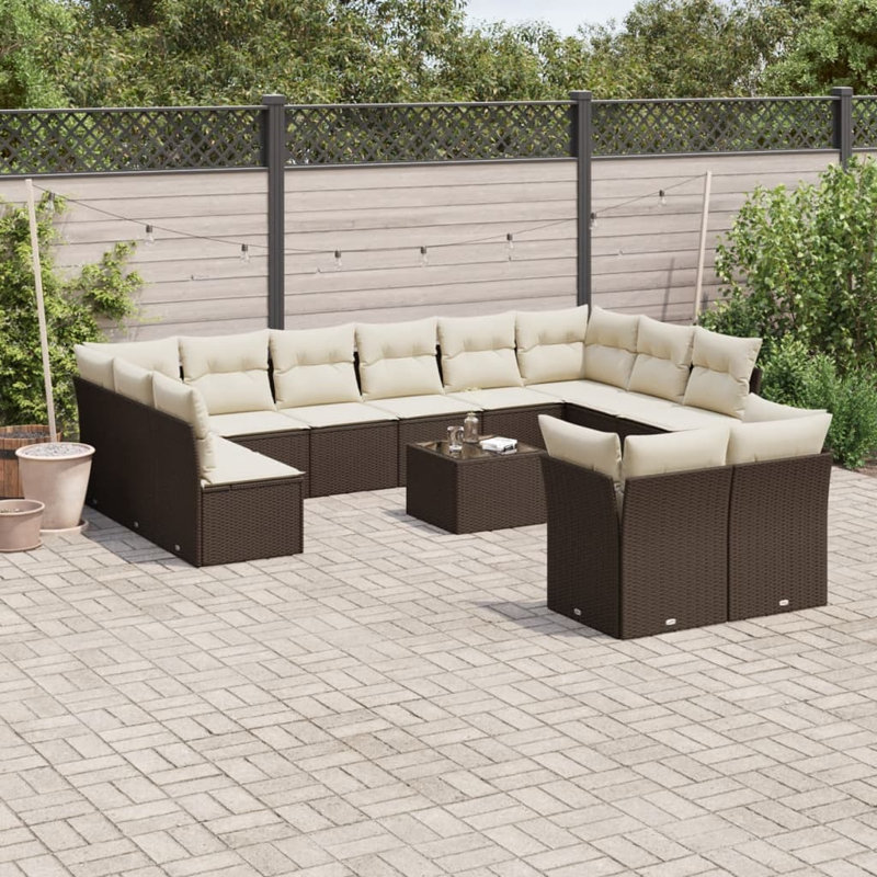 Ensemble de canapé de jardin Vidaxl