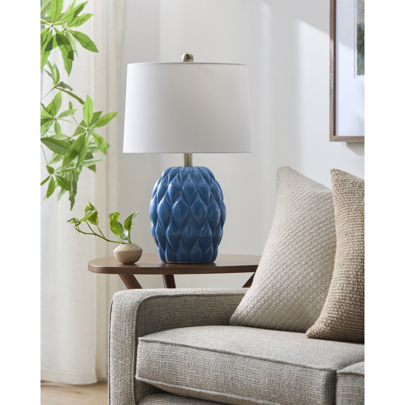 Shahe Table Lamp, Blue