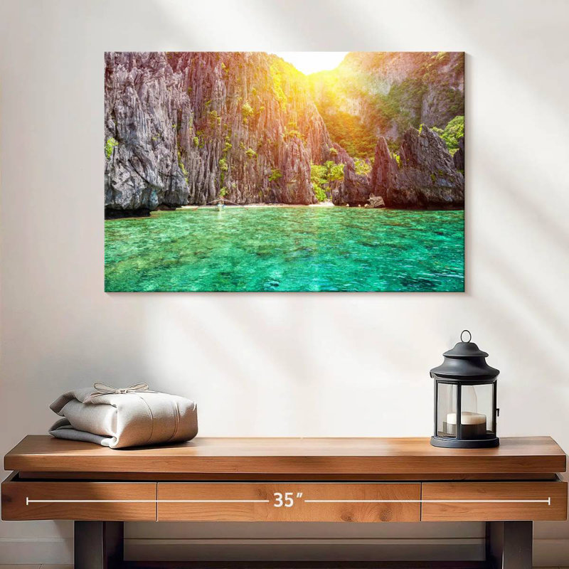Gillard El Nido Gillard Cliffs, 16" H x 24" W