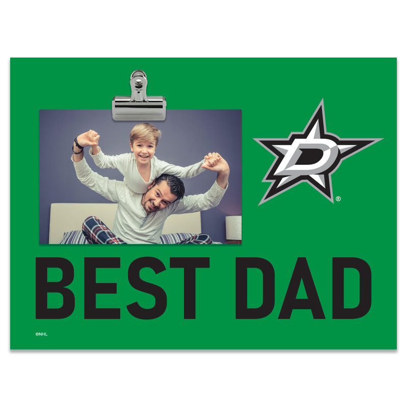 Stars Bright Line - Best Dad Clip Frame