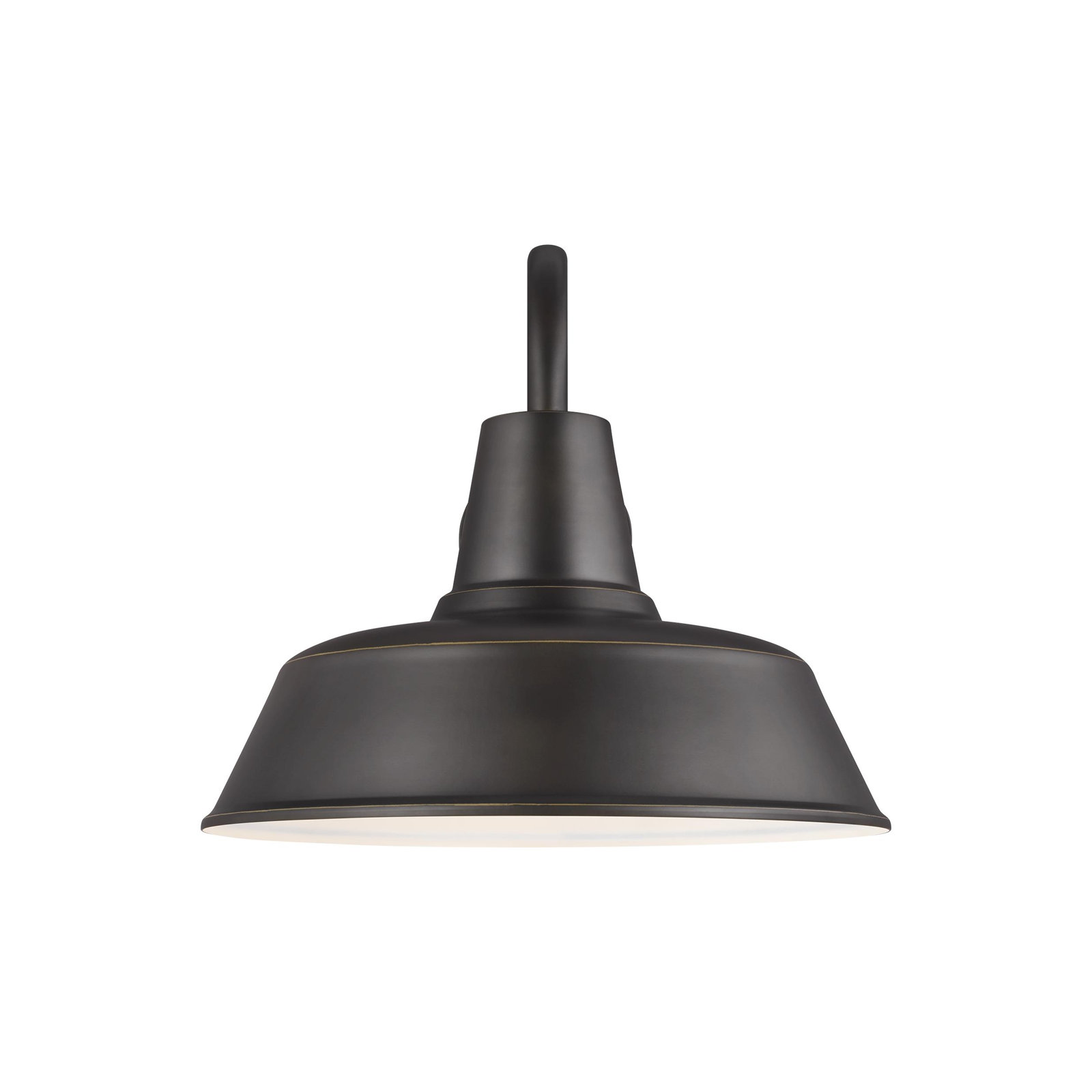 Blakeston Single Light Bell Outdoor Wall Light, 15" H x 16" W x 16" D, No, Antique Bronze