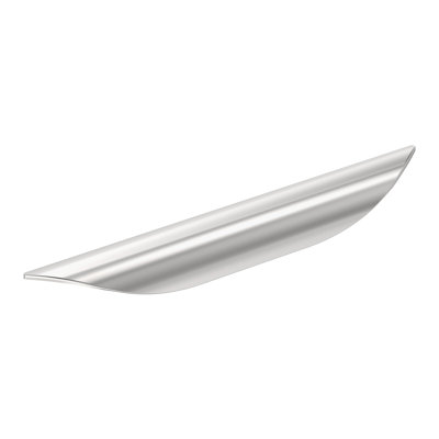 Current 6-5/16 inch (160mm) Center-to-Center Polished Chrome Cabinet Pull - 25 Pack
