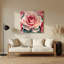 «Botanical Desert Rose», art mural en métal-2094791837