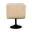 Chaise d'appoint pivotante rembourrée en mousse rembourrée de conception élégante et durable
