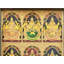 Ashtalakshmi Vishnu | Or embossé | Peinture de Tanjore | Avec cadre