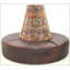 Round Leather Ottoman-86109837-86109823