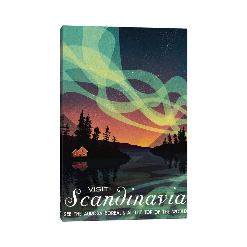 Sweden-Scandinavia by Missy Ames - Print on Canvas, Wrapped Canvas, 66.04 cm H x 45.72 cm W x 3.175 cm D