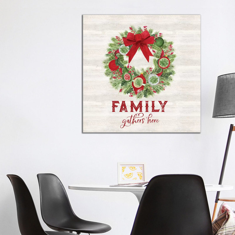 Season Of Giving V by Tara Reed - Wrapped Canvas Painting, 93.98 cm H x 93.98 cm W x 3.175 cm D