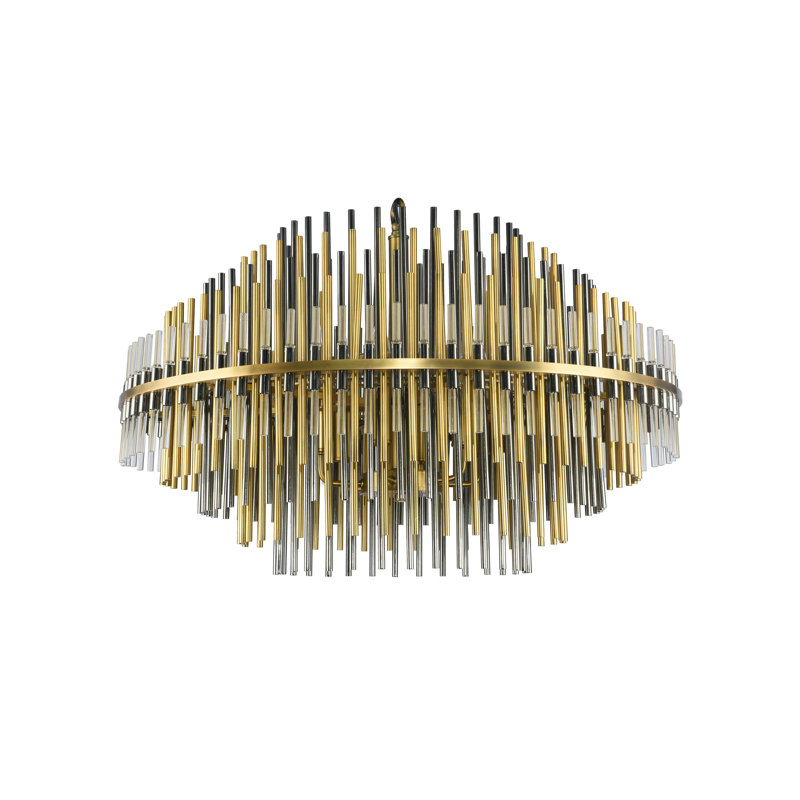 Lustre géométrique unique à 6 lumières Gatzke