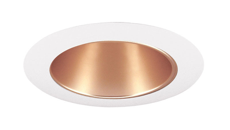 4'' LED Reflector Recessed Trim, Wheat haze