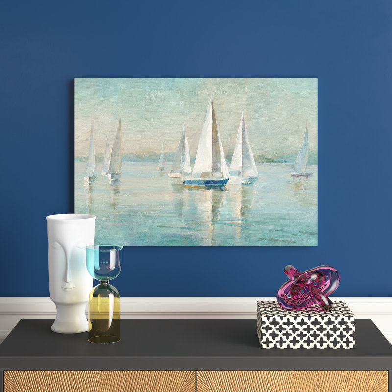 Danhui Nai - Print on Canvas, 101.6 cm H x 66.04 cm W, Black Floater Framed