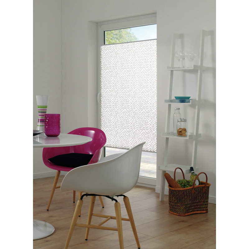 Cordless Semi Sheer Pleated shade, 130 cm L x 70 cm W