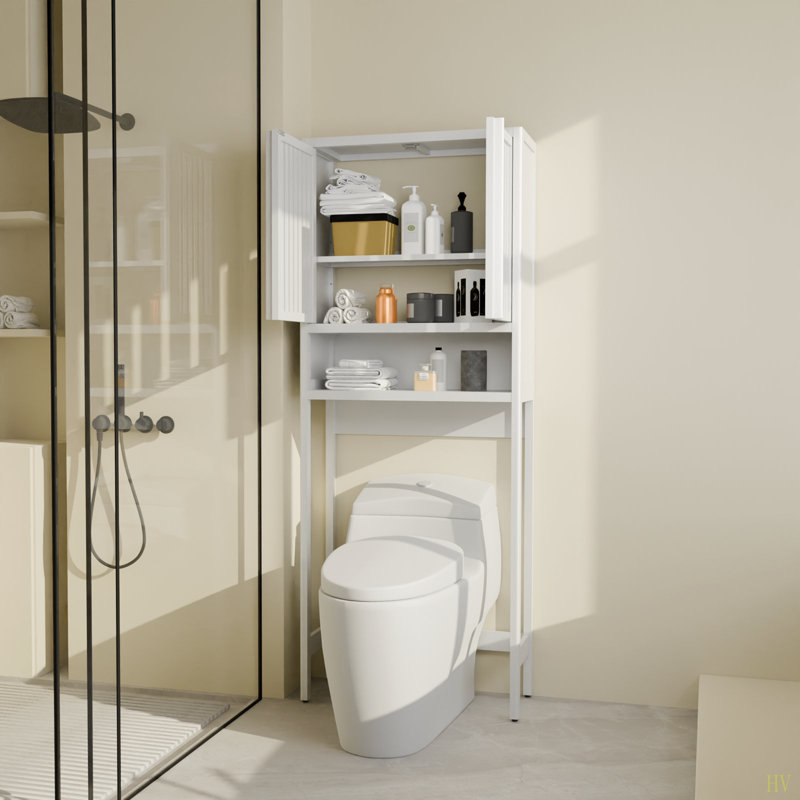 Toilet Storage Shelf, Private Bathroom, Laundry Room, Space-Saving