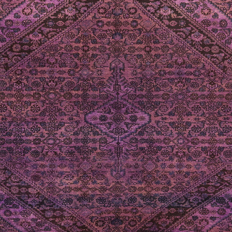 Abstract Indoor Rug, Square 6'