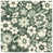 Vert moyen / beige clair