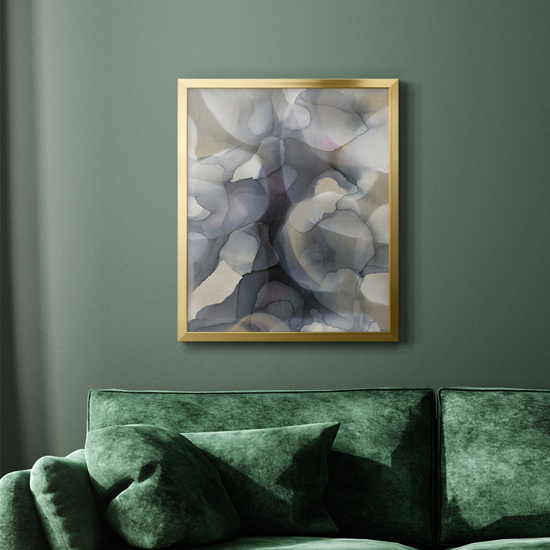 Toile encadrée de qualité supérieure résistante aux intempéries, H 20 po x l 16 po, Or