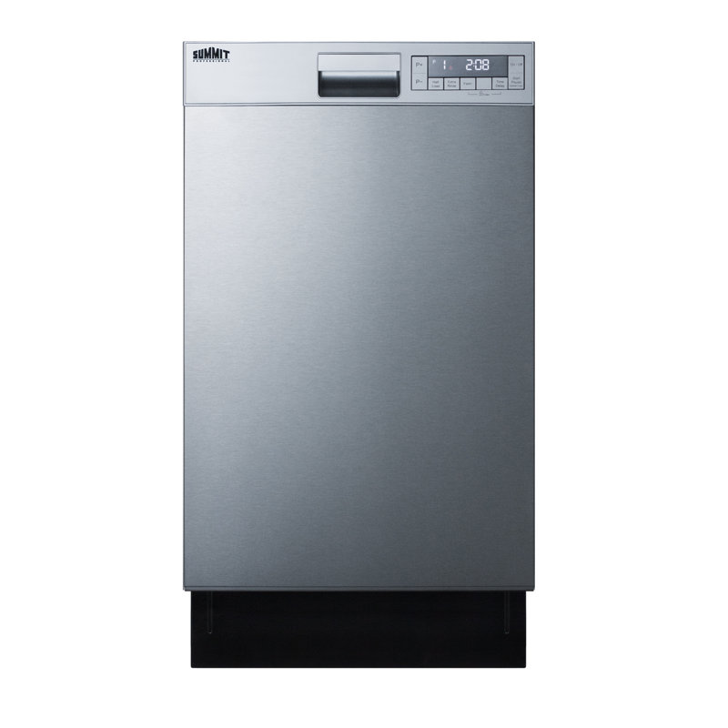 Summit Appliance Apartment Friendly 49 Decibel ENERGY STAR Certified Built-In Dishwasher Hybrid